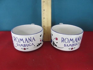 Set of 2 Romana Sambuca Coffee Cup, Tea Cup, Cappuccino Cup, etc. - Picture 1 of 3