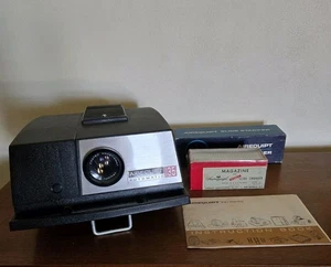 Vintage Airequipt 135 2 x 2 Slide Projector Magazine Model 135  4" Luminal Lens  - Picture 1 of 5