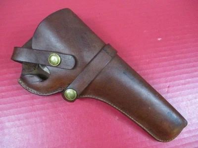 Hunter #1100-14 Leather Belt Holster S&W Model 28 N-Frame Revolver 6" - NICE - Image 1 of 4