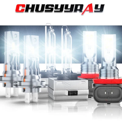 H7 D1S H11 Front Driving Light Combo Fog Light Bulb For Saab 9-5 2006-2007 - Image 1 of 4