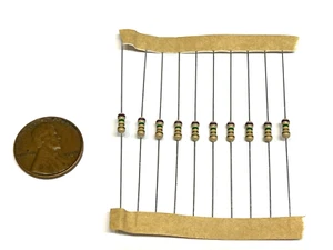 10 Pieces Carbon Film Resistor 56k ohm Resistance 1/4W .25watt 5% G960 - Picture 1 of 1