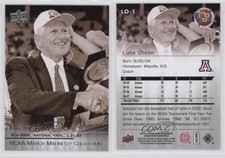 2014-15 Upper Deck NCAA March Madness Collection Sepia Lute Olson #LO-1