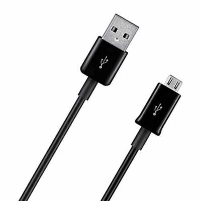 Samsung 1.5m Black Fast Charger Micro USB Data Cable Lead for Samsung Galaxy - Image 1 of 4