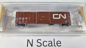 Bachmann N Scale Canadian National CN 50' 6" Outside Braced Box Car 19663 - Picture 1 of 3