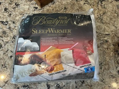 Simmons Heating Pad BEAUTYREST Sleep Warmer Automatic Mattress Pad Twin Size Bed - Image 1 of 4