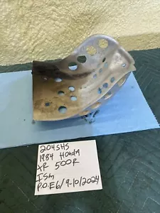 1983 1984 Honda XR500 XR 500 XR500R Skid Plate Frame Bash Guard Protector 204 - Picture 1 of 11