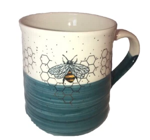 Heartland großer Hummel Honigbiene Becher 16 Unzen Waben Dip Dye gerippt - Bild 1 von 6