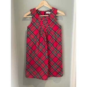 Vineyard Vines Girls Plaid Dress- Size 10 - Picture 1 of 9