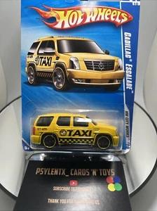 2010 Hot Wheels #117 HW CITY WORKS - Cadillac Escalade Taxi Factory Sealed D1 - Picture 1 of 5