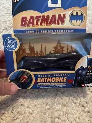 2000 Batman Die-Cast Batmobile 1:43 Scale CORGI 77302 DC Comics NEW - Image 1 of 4