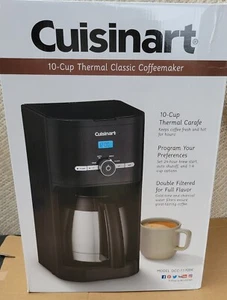 ☕️ Cuisinart DCC-1170BK 10 Cup Thermal Classic Coffeemaker-🆕️OPEN BOX ‼️ - Picture 1 of 7