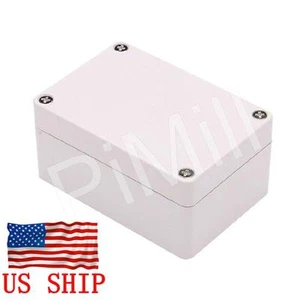 Plastic Project Box Enclosure Case Electronic DIY Waterproof 100x68x50mm Gray US - Picture 1 of 4