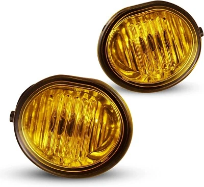 Luces antiniebla amarillas para Toyota Matrix Pontiac 2003-2008 vibra luces de parachoques con cable Foto 1 de 4