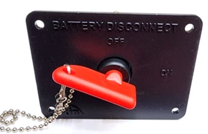 KIB BDKS102B 100A 12VDC BATTERY DISCONNECT SWITCH *D18 - Foto 1 di 4