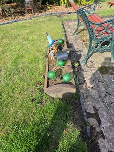 Antique Cast Iron Pig Trough Garden Planter Original - Picture 1 of 4