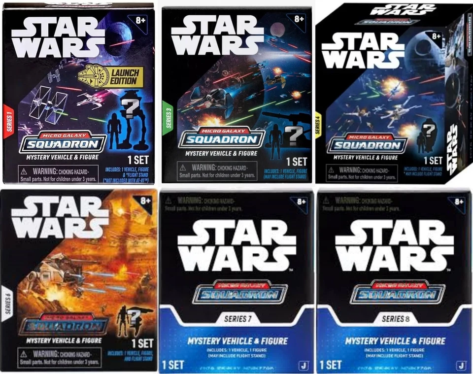 Star Wars Micro Galaxy Squadron Scout Class Series 1-3-4-5-6-7-8 ENVÍO PLANO Foto 1 de 1