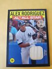 2021 Topps Series 2 Alex Rodriguez 1986 All-Star Relic Black /199