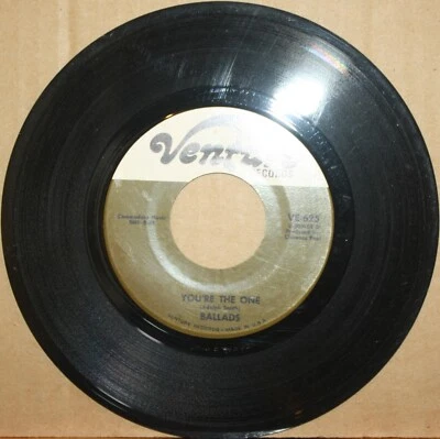 BALLADS You're The One **I LOVE YOU, YEAH** Northern Soul 45 on VENTURE 625 Foto 1 de 2