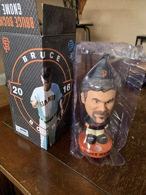 旧金山巨人队 Bruce Bochy Gnome 全新带盒 场馆赠品 2016 全新带盒  — 第 1/2 张图片