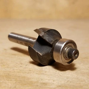3/16" Corner Round 2 Flute Router Bit 43085 Porter Cable  Swanky Barn - Picture 1 of 12