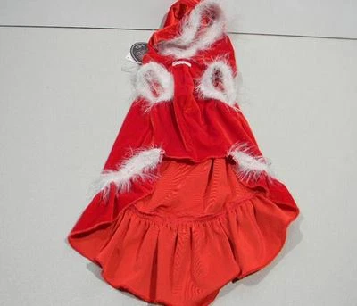 Pimp Doggie Pullover Santa's Helper Outfit Red Velvet Size XL (17-22 lbs) - Image 1 of 3