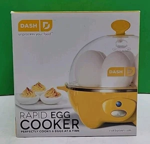 DASH Rapid Egg Cooker: 6 Egg Capacity Hard Boiled, Poached, Omelets - Picture 1 of 4
