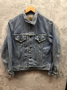 Vtg Sears Roebuck Denim Jacket Light Weight Button Up Youth XL 18/20 USA Made. - Picture 1 of 18