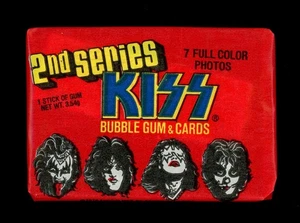 1978 Donruss KISS Series 2/II/2nd  Sealed/Unopened Wax Pack  Gene Simmons  NM+ - Picture 1 of 2
