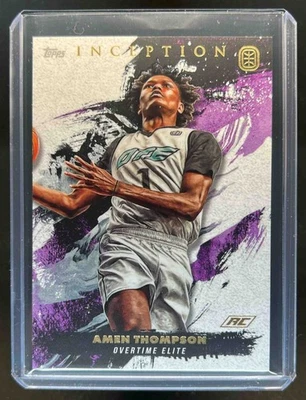 2021-22 Topps Inception OTE Amen Thompson RC Rookie #12 - Image 1 of 2