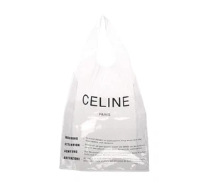 Celine Paris Transparent Clear Tote Schultertasche Handtasche Damen PVC Kunststoff 2018 - Bild 1 von 11