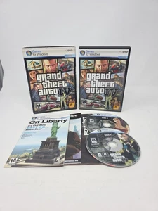 Grand Theft Auto IV Windows PC komplett mit Poster und Handbuch CIB - Bild 1 von 17