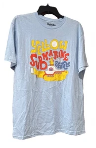 Beatles Yellow Submarine T Shirt Large Adult Short Sleeve 100% Cotton New - Picture 1 of 3