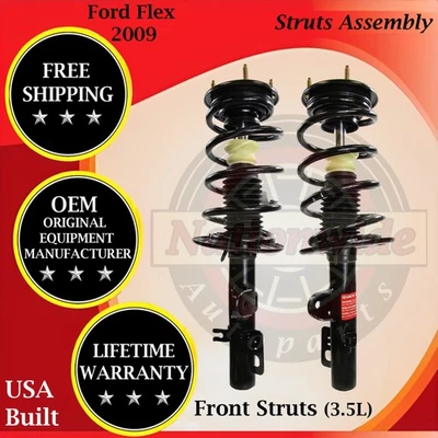 Monroe Genuine OEM Front Struts For 2009 Ford Flex 3.5L Lifetime Warranty - Image 1 of 4