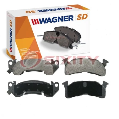 Juego de pastillas de freno de disco delanteras Wagner SD para 1979-1986 GMC C2500 Suburban Braking kk Foto 1 de 4