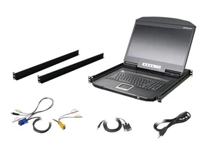 Consola LCD de corta profundidad pantalla ancha IOGEAR 18,5" (gcl1900w) - Imagen 1 de 4