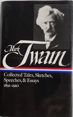 "Mark Twain: Collected Tales, Sketches...1891-1910" - 1992 HC DJ VG Foto 1 de 4