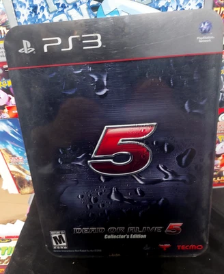 Dead or Alive 5 коллекционное издание (Sony PlayStation 3) PS3 в жестяной - Изображение 1 из 4