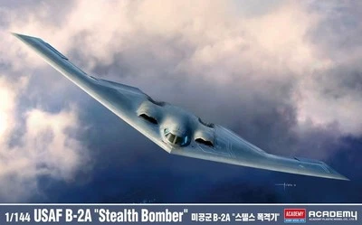 Academy AC12645 Escala 1/144 USAF B-2A "Stealth Bomber" Kit Modelo de Montaje Foto 1 de 4