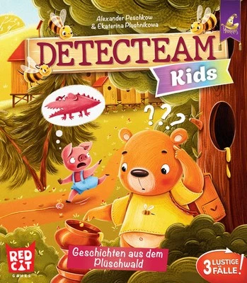 Kartenspiel Detecteam: Kids – Geschichten aus dem Plüschwald (Mirakulus) NEU/OVP