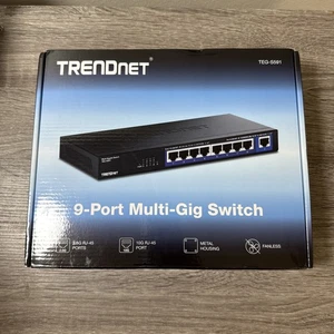 BRAND NEW!! TRENDnet TEG-S591  9-Port Multi-Gig Network Switch - FREE SHIPPING!! - Picture 1 of 7