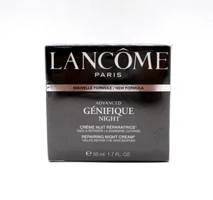 Lancome Advanced Genifique crema notte riparatrice nuova formula ~ 1,7 once nuova con scatola - Foto 1 di 4