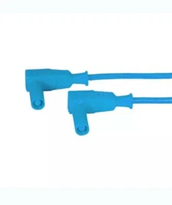 CalTest CT2190-25-6 Piombo, 4 mm Shth RaP-RaP, SILICE 0,75, 25 cm, Blu, 10 - Foto 1 di 4
