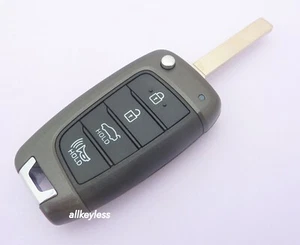 OEM 2019-2022 HYUNDAI SONATA flip keyless entry remote fob 95430-L1000 + NEW KEY - Foto 1 di 3