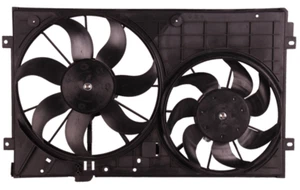 Dual Radiator Fan Assembly fits VW Golf MK5 MK6 Jetta Passat 2005-12 1K0121207BB - Picture 1 of 2