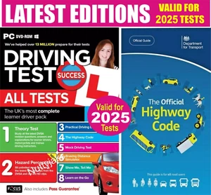 Driving theory test and hazard Valid 2025 tests & Highway code book - Picture 1 of 7