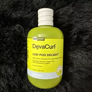 DevaCurl ~ Low-Poo Delight ~ Mild Lather Cleanser Lightweight Moisture ~12 Fl Oz - Picture 1 of 3
