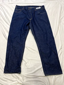 Steelguard Westex Men 38x30 Indigo CAT 2 2112 FR Jeans Dark Wash - Picture 1 of 10