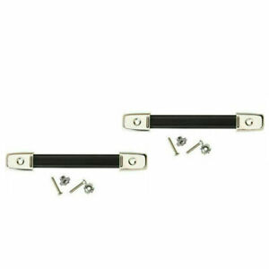 Peavey Black & Chrome Amp Speaker Cabinet Strap Handle Screws & Nuts 00051700 Pa