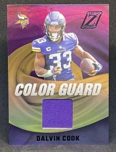 2022 Panini Dalvin Cook Wikinger Farbschutz Swatch - Bild 1 von 2