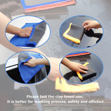 Auto Car Detailing Cleaning Cloth Clay Bar Microfiber Mitt Cloth Towel CHW